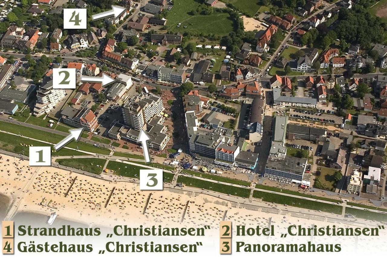 Hotel Christiansen Duhnen Exteriör bild